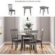 Shullden Gray Drop Leaf Dining Table