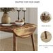 Berringer Rustic Brown Drop Leaf Extendable Dining Table
