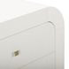 Hump White Arched 3 Drawer Chest