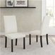 Kimonte Ivory Upholstered Dining Side Chair Set of 2