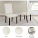 Kimonte Ivory Upholstered Dining Side Chair Set of 2