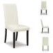Kimonte Ivory Upholstered Dining Side Chair Set of 2
