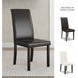 Kimonte Brown Upholstered Dining Side Chair Set of 2