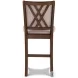Amy Cherry Counter Height Stool Set Of 2