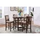 Amy Cherry Counter Height Stool Set Of 2