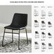 Centiar Black Dining Chair Set Of 2