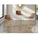 Crandox Brown And Gold Counter Height Stool