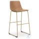 Crandox Toast And Gold Bar Stool
