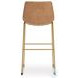 Crandox Toast And Gold Bar Stool