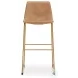 Crandox Toast And Gold Bar Stool
