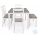 Stonehollow White And Gray 6 Piece Dining Set