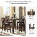Bennox Brown 5 Piece Counter Height Dining Room Set