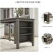 Caitbrook Gray Rectangular Counter Height Dining Table