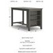 Caitbrook Gray Rectangular Counter Height Dining Table