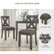 Caitbrook Gray 7 Piece Rectangular Dining Table Set