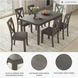 Caitbrook Gray 7 Piece Rectangular Dining Table Set