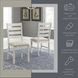Skempton White And Light Brown Dining Chair Set Of 2