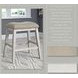 Skempton White And Light Brown Counter Height Stool Set Of 2