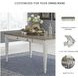 Skempton White And Light Brown Dining Table