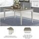 Skempton White And Light Brown Dining Table