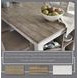 Skempton White And Light Brown Counter Height Dining Table