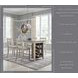 Skempton White And Light Brown Counter Height Dining Table