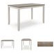 Skempton White And Light Brown 8 Piece Counter Height Dining Set