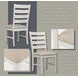 Skempton White and Light Brown 7 Piece Dining Room Set