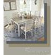 Skempton White and Light Brown 7 Piece Dining Room Set