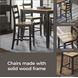 Gesthaven Natural And Brown Counter Height Stool Set Of 2