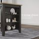 Gesthaven Natural And Brown Rectangular Counter Height Dining Table