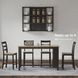 Gesthaven Natural And Brown Rectangular Counter Height Dining Table