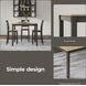 Gesthaven Natural And Brown 5 Piece Counter Height Dining Set
