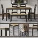 Gesthaven Natural And Brown 6 Piece Dining Set