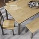 Gesthaven Natural And Brown 6 Piece Dining Set