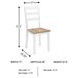 Gesthaven Natural And White Side Chair Set Of 2