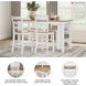 Gesthaven Natural And White Counter Height Stool Set Of 2