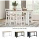 Gesthaven Natural And White Rectangular Counter Height Dining Table