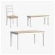 Gesthaven Natural And White 6 Piece Dining Set