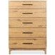 Davenport Rustic Caramel 5 Drawer Chest