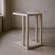 Glaze Bezel Rectangular Glass Top End Table