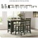 Gesthaven Natural And Green Counter Height Stool Set Of 2