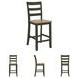 Gesthaven Natural And Green Counter Height Stool Set Of 2