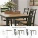 Gesthaven Natural And Green 5 Piece Counter Height Dining Set