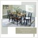 Blondon Brown And Black 7 Piece Dining Set