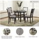 Langwest Cherry Brown 5 Piece Dining Set