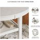 Erinberg Antique White 5 Piece Dining Set