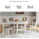 Erinberg Antique White 5 Piece Dining Set
