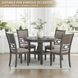 Wrenning Light Gray 5 Piece Dining Set
