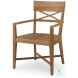 West Bay (D43) Natural Teak Dining Arm Chair